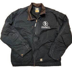 Bernie Cornwell Tools American Strong Heavyweight Jacket SZ XL Rip Proof Fleece